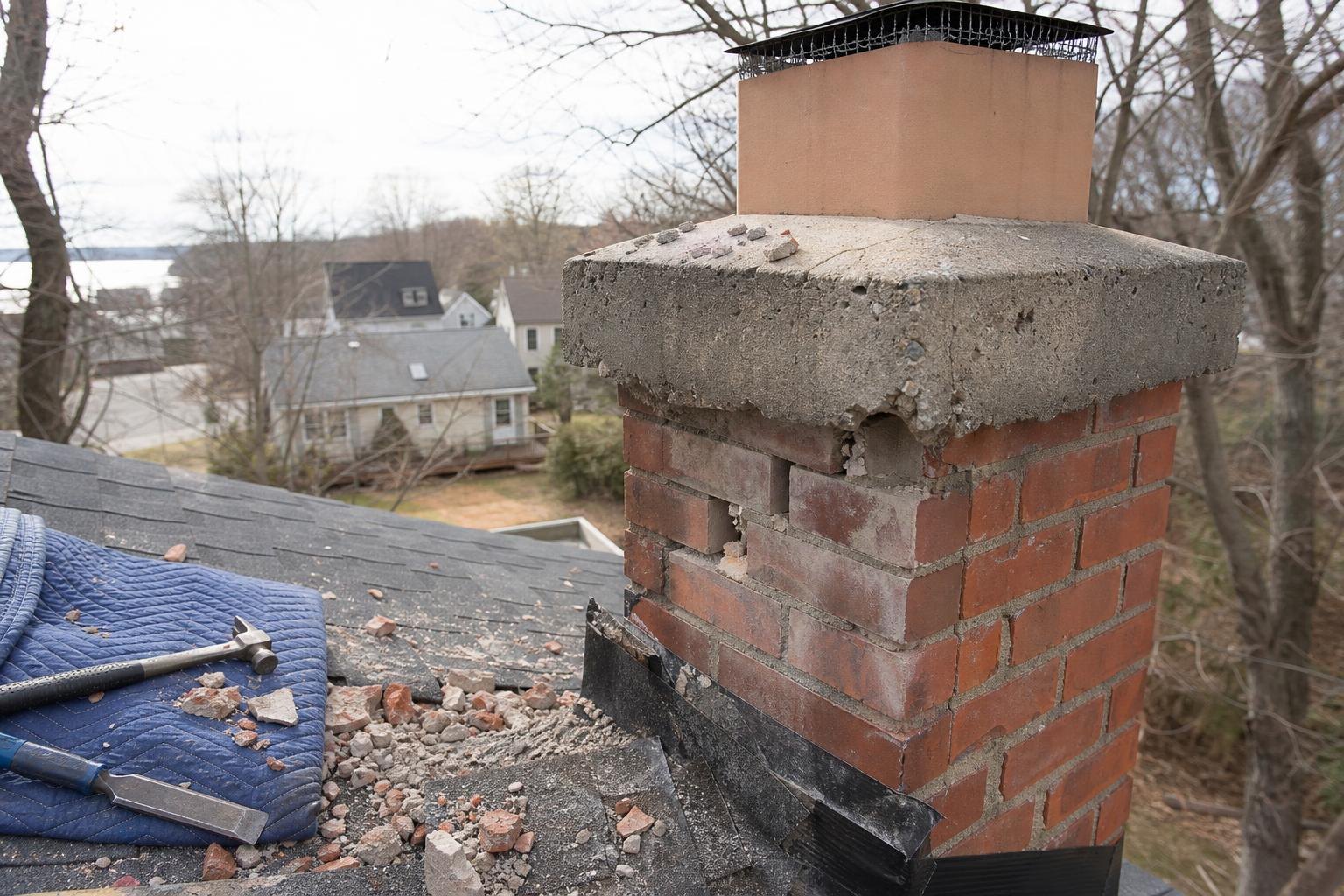 Chimney Cap Installation